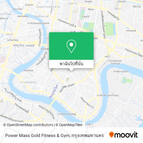 Power Mass Gold Fitness & Gym แผนที่