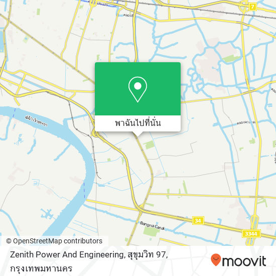 Zenith Power And Engineering, สุขุมวิท 97 แผนที่