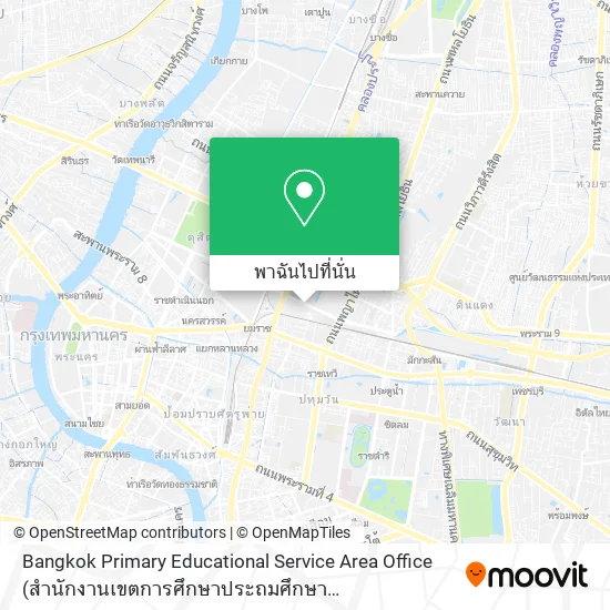 Bangkok Primary Educational Service Area Office (สำนักงานเขตการศึกษาประถมศึกษากรุงเทพมหานคร) แผนที่