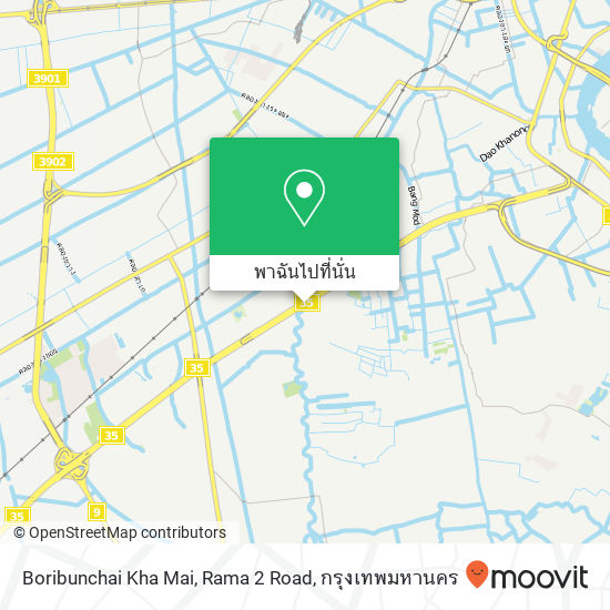 Boribunchai Kha Mai, Rama 2 Road แผนที่