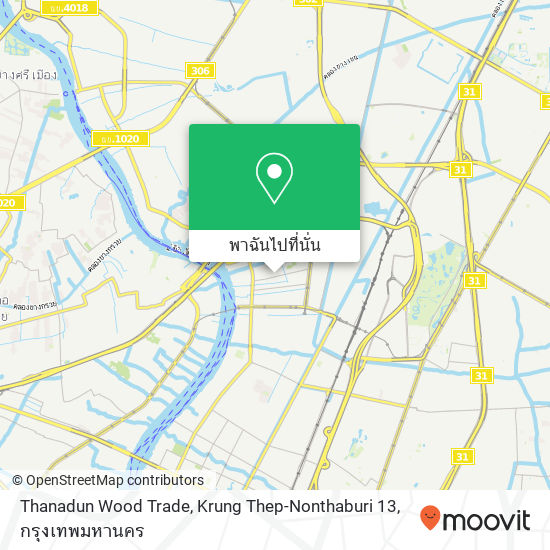 Thanadun Wood Trade, Krung Thep-Nonthaburi 13 แผนที่