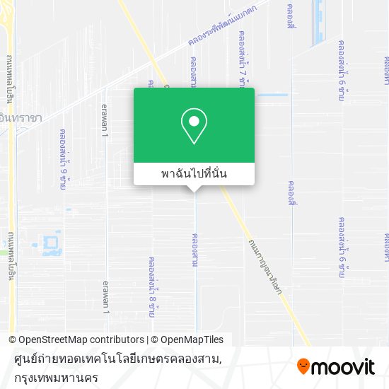 ศูนย์ถ่ายทอดเทคโนโลยีเกษตรคลองสาม แผนที่