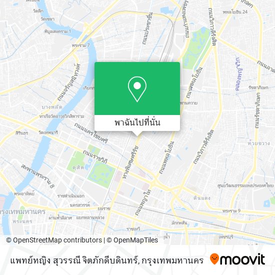 แพทย์หญิง สุวรรณี จิตภักดีบดินทร์ แผนที่