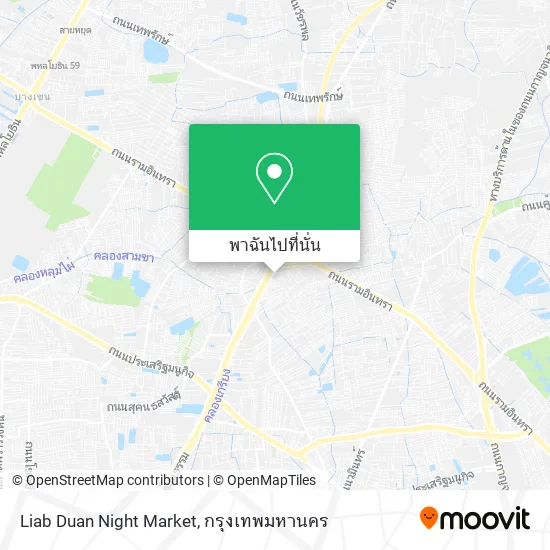 Liab Duan Night Market แผนที่