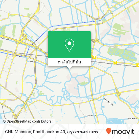 CNK Mansion, Phatthanakan 40 แผนที่