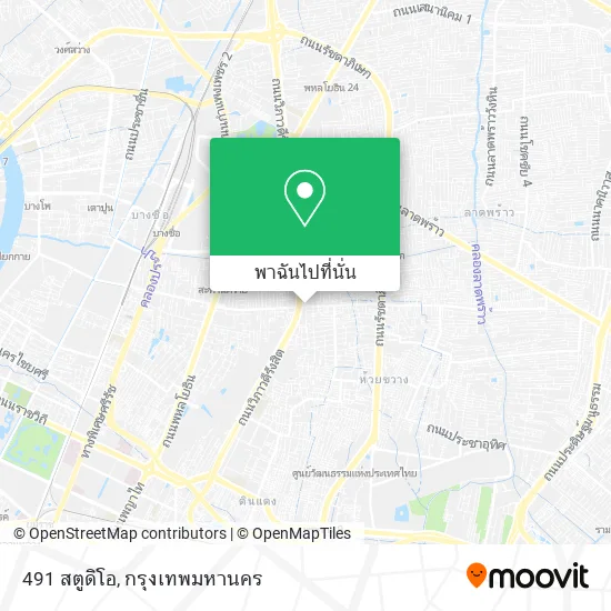 491 สตูดิโอ แผนที่