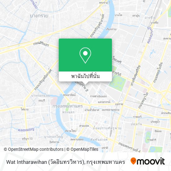 Wat Intharawihan (วัดอินทรวิหาร) แผนที่