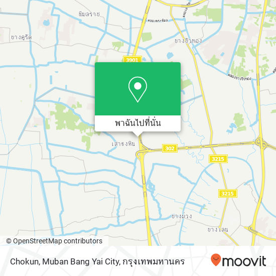 Chokun, Muban Bang Yai City แผนที่