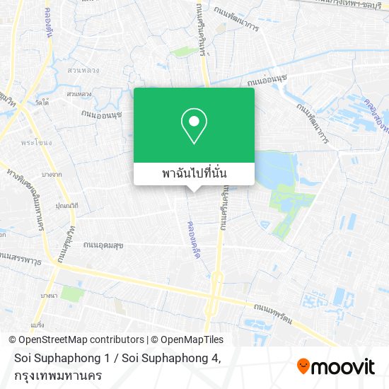 Soi Suphaphong 1 / Soi Suphaphong 4 แผนที่