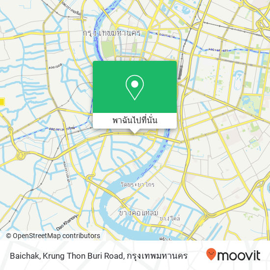 Baichak, Krung Thon Buri Road แผนที่