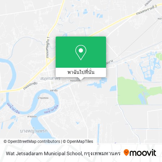 Wat Jetsadaram Municipal School แผนที่