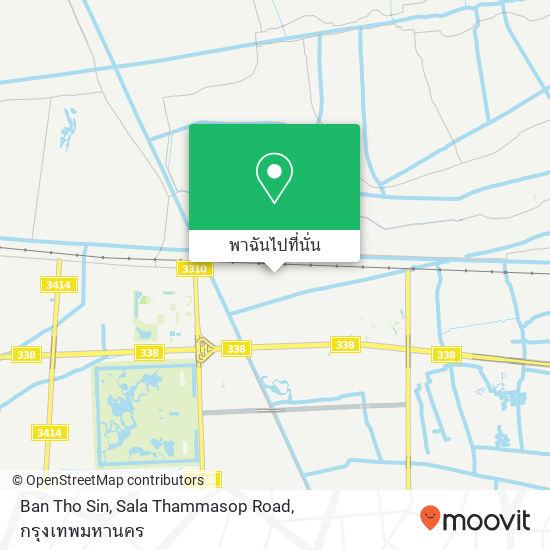 Ban Tho Sin, Sala Thammasop Road แผนที่