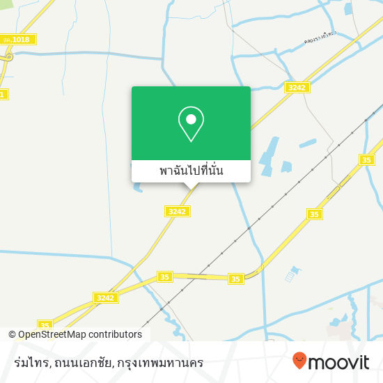 ร่มไทร, ถนนเอกชัย แผนที่