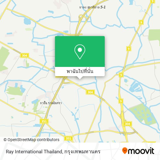 Ray International Thailand แผนที่