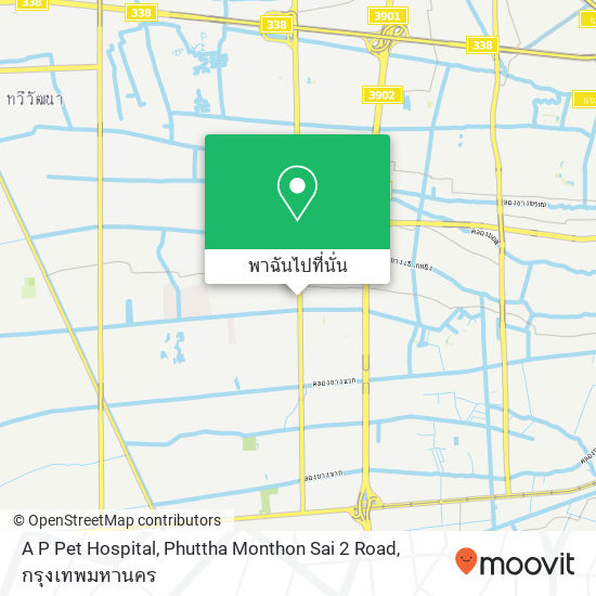 A P Pet Hospital, Phuttha Monthon Sai 2 Road แผนที่