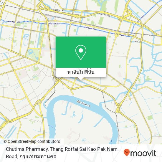 Chutima Pharmacy, Thang Rotfai Sai Kao Pak Nam Road แผนที่