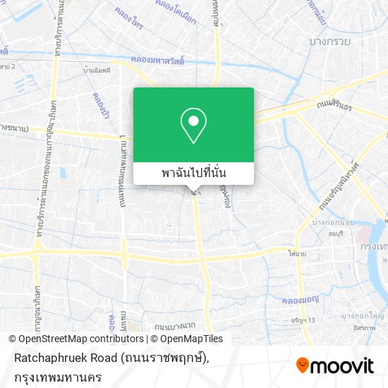 Ratchaphruek Road (ถนนราชพฤกษ์) แผนที่