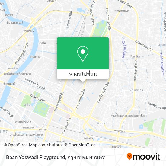 Baan Yoswadi Playground แผนที่