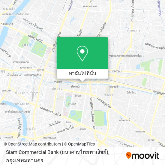 Siam Commercial Bank (ธนาคารไทยพาณิชย์) แผนที่