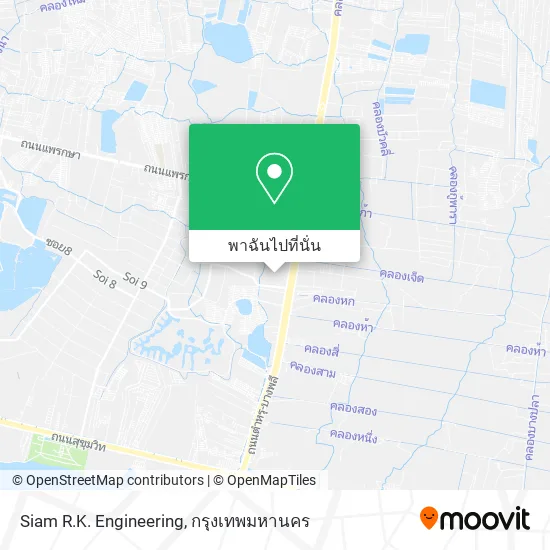 Siam R.K. Engineering แผนที่