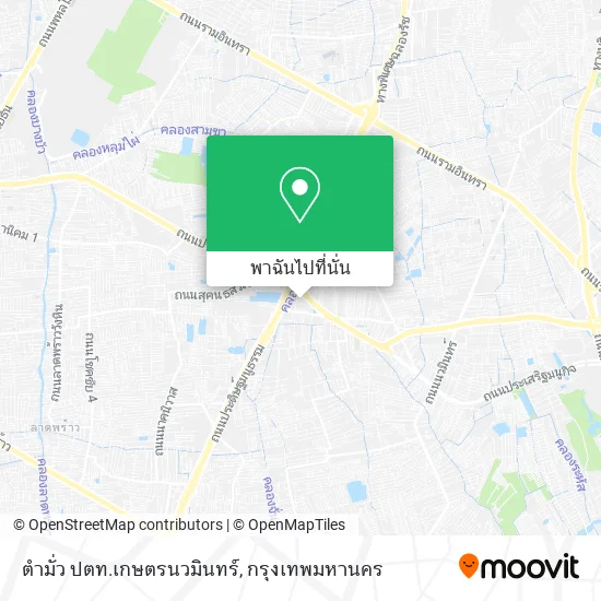 ตำมั่ว ปตท.เกษตรนวมินทร์ แผนที่