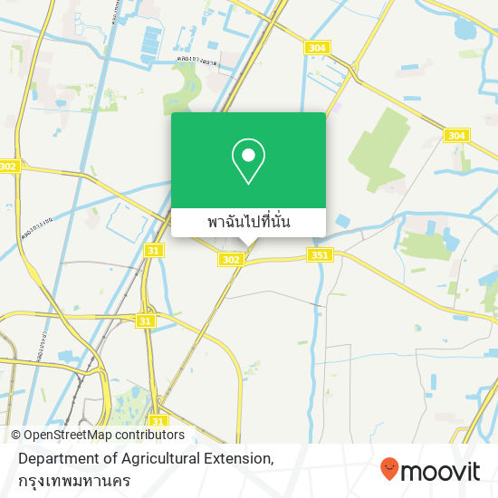 Department of Agricultural Extension แผนที่