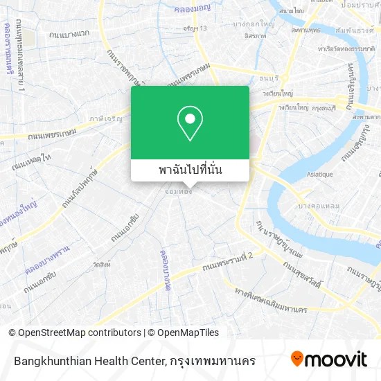 Bangkhunthian Health Center แผนที่