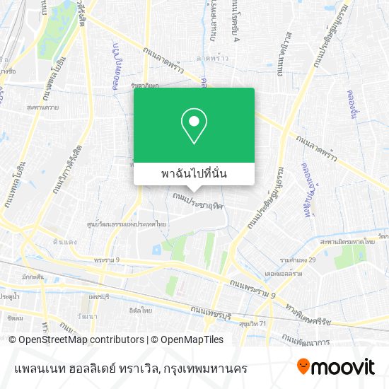 แพลนเนท ฮอลลิเดย์ ทราเวิล แผนที่