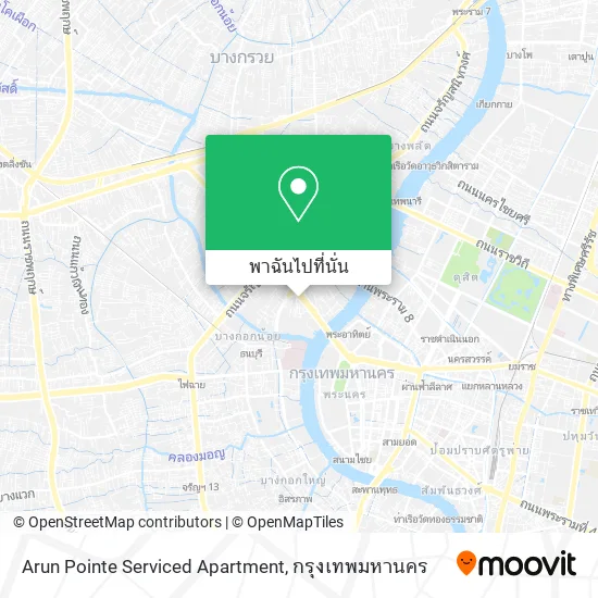 Arun Pointe Serviced Apartment แผนที่