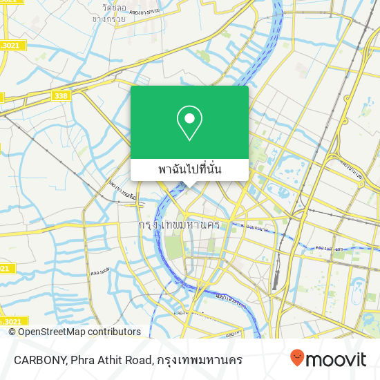 CARBONY, Phra Athit Road แผนที่