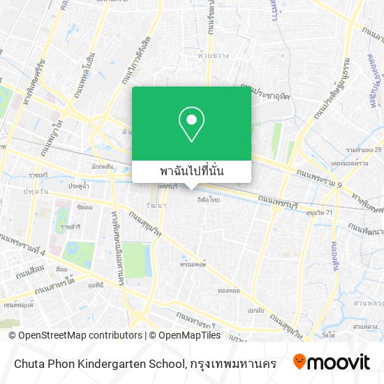 Chuta Phon Kindergarten School แผนที่