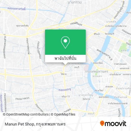 Manun Pet Shop แผนที่