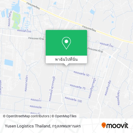 Yusen Logistics Thailand แผนที่