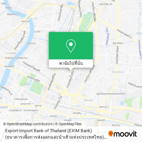 Export-Import Bank of Thailand (EXIM Bank) (ธนาคารเพื่อการส่งออกและนำเข้าแห่งประเทศไทย) แผนที่