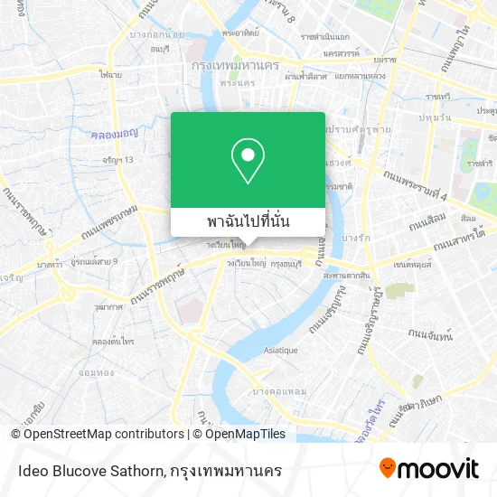 Ideo Blucove Sathorn แผนที่