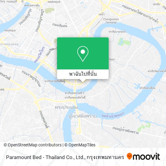 Paramount Bed - Thailand Co., Ltd. แผนที่
