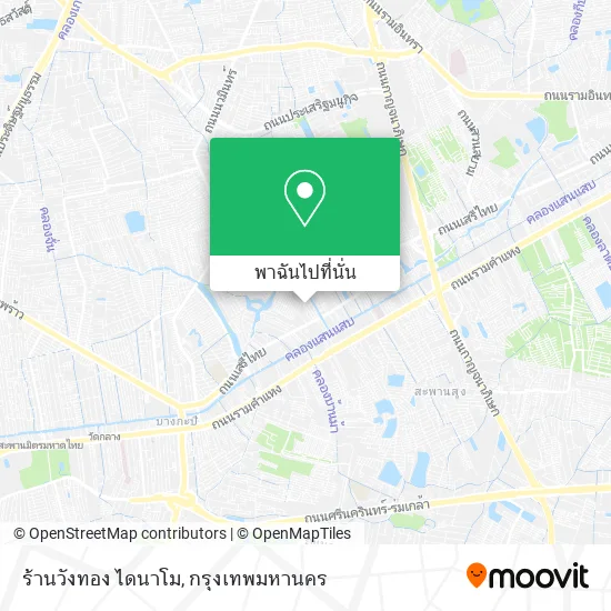 ร้านวังทอง ไดนาโม แผนที่