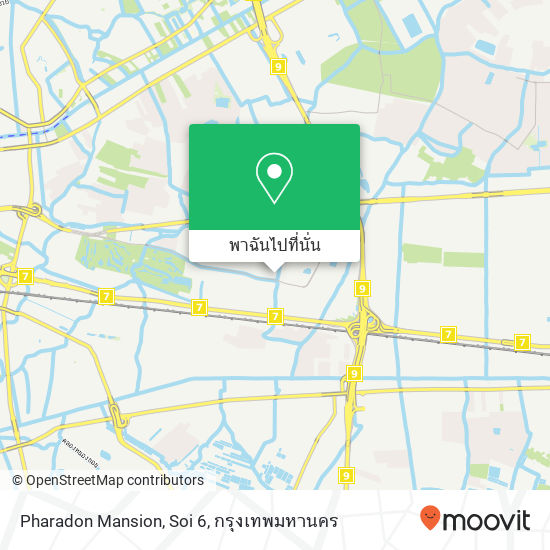 Pharadon Mansion, Soi 6 แผนที่