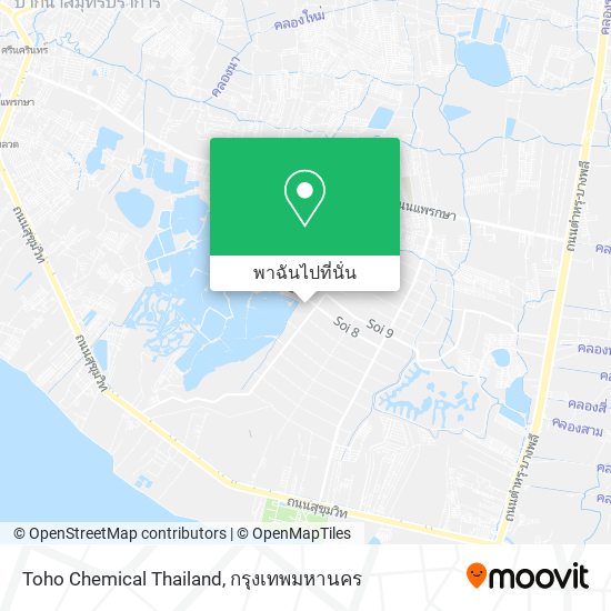 Toho Chemical Thailand แผนที่