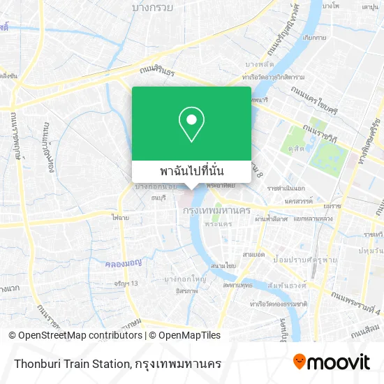 Thonburi Train Station แผนที่