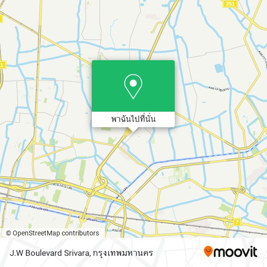 J.W Boulevard Srivara แผนที่