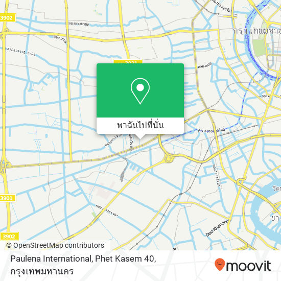 Paulena International, Phet Kasem 40 แผนที่