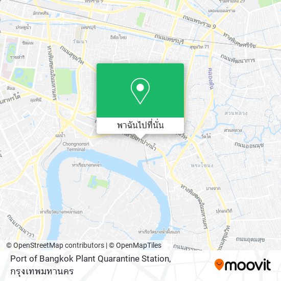 Port of Bangkok Plant Quarantine Station แผนที่