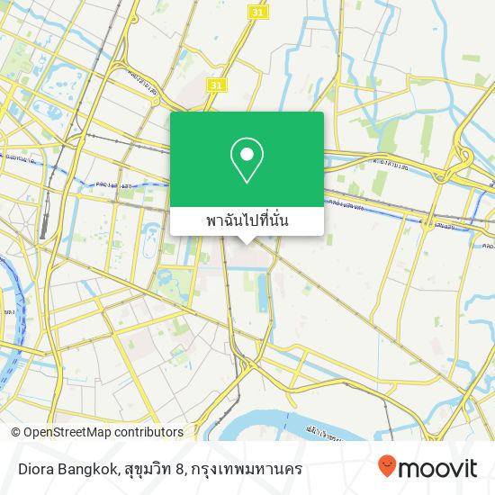 Diora Bangkok, สุขุมวิท 8 แผนที่