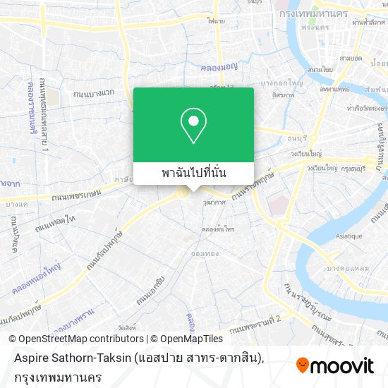 Aspire Sathorn-Taksin (แอสปาย สาทร-ตากสิน) แผนที่