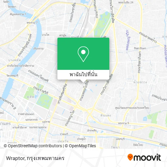 Wraptor แผนที่