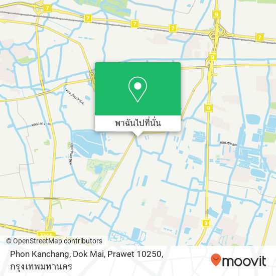 Phon Kanchang, Dok Mai, Prawet 10250 แผนที่