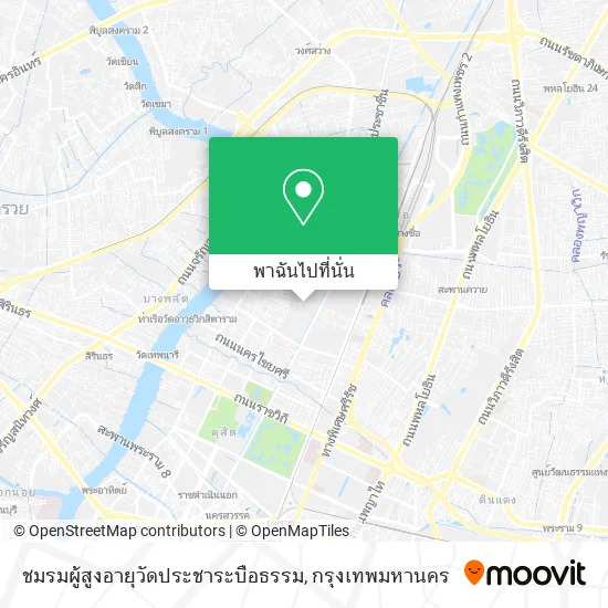 ชมรมผู้สูงอายุวัดประชาระบือธรรม แผนที่