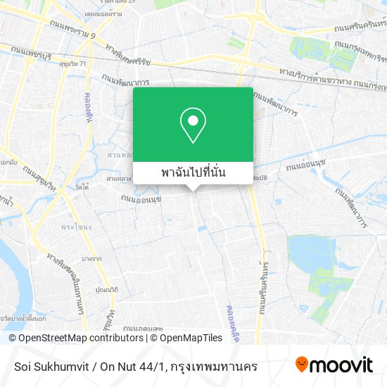 Soi Sukhumvit / On Nut 44/1 แผนที่
