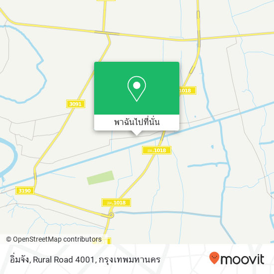 อิ่มจัง, Rural Road 4001 แผนที่